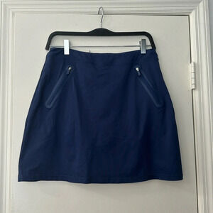 Navy Clover Bobby Jones Performance Golf Athletic Skort Size Small